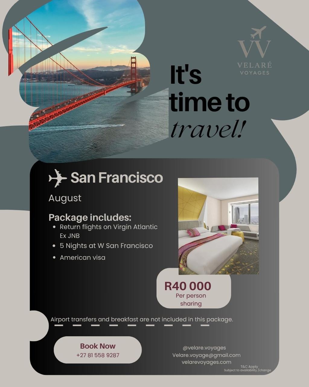 San Francisco W Package