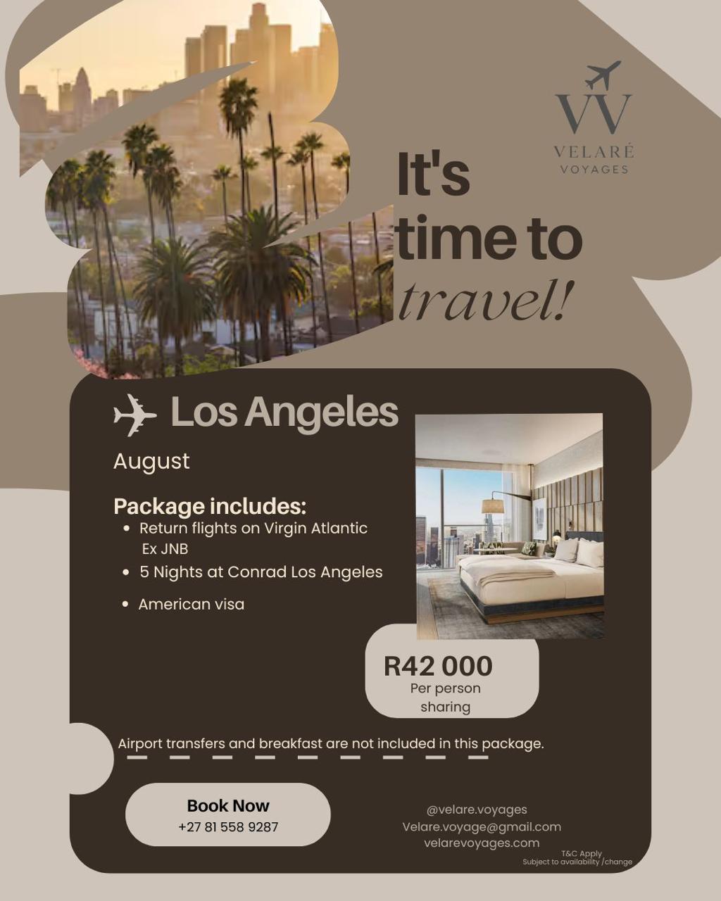 Los Angeles Conrad Package